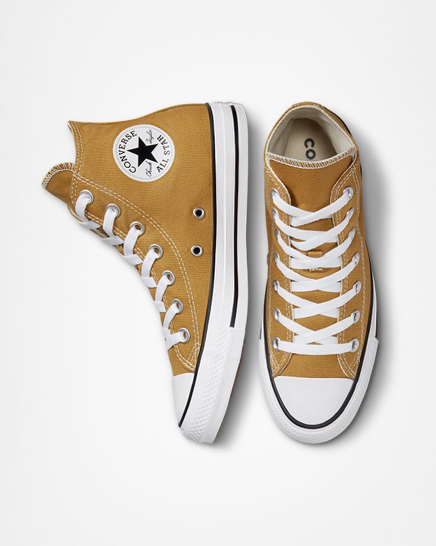 Women's Converse Chuck Taylor All Star Seasonal Color High Top Shoes Orange | AU 9C103H